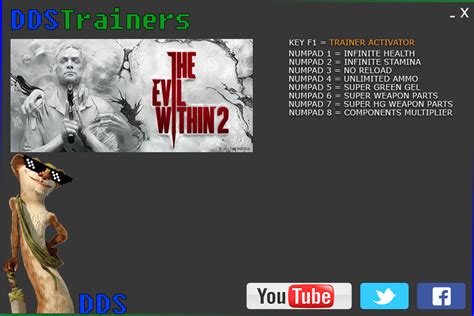 The Evil Within 2 Trainer 8 Fearless Cheat Engine