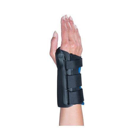 Ossur Exoform D Ring Wrist Brace With Hook And Loop Strap Closure For