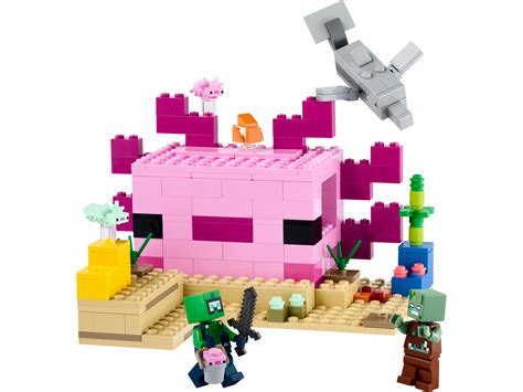 The Axolotl House 21247 Minecraft® Buy Online At The Official Lego