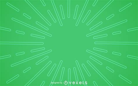 Flat Green Starburst Background Vector Download