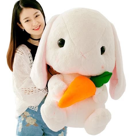 Fancytrader Big Huge Plush Bunny Plush Toy 75cm Giant Cartoon Anime