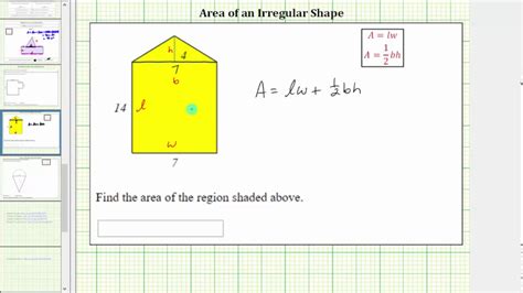 Remember the base and height of a triangle are perpendicular to each other. Ex: Area of a Polygon by Decomposing Area (Triangle ...