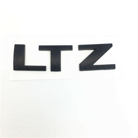 Oem New Rear Trunk Lid Ltz Emblem Badge Nameplate Black 11 16 Cruze