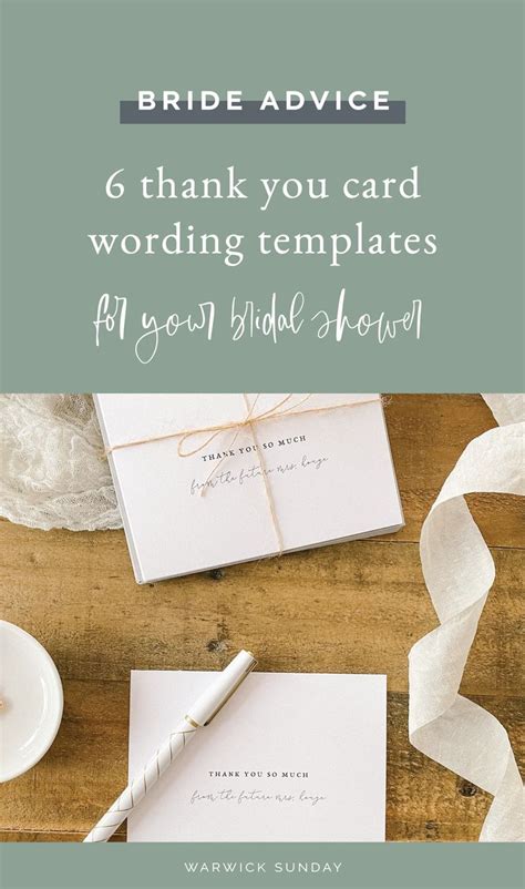 Check spelling or type a new query. What to Say in Your Bridal Shower Thank Yous — warwick sunday in 2020 | Wedding thank you cards ...