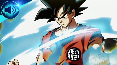 Dragon Ball Super Super Saiyan Blue Aura Power Down Sound Effect Free