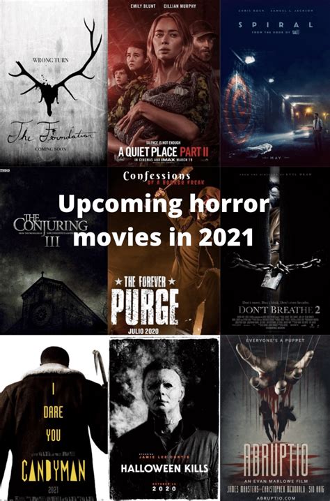 Upcoming Horror Movies In 2021 Confessions Of A Horror Freak