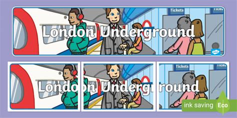 FREE London Underground Role Play Banner Profesor Hizo