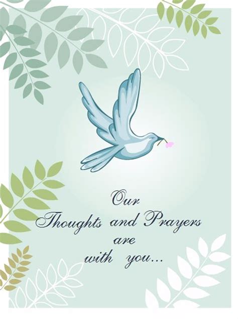 7 Free Printable Condolence And Sympathy Cards