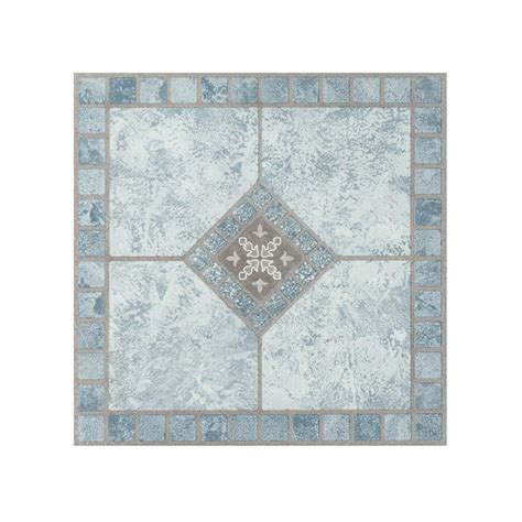 Achim Portfolio 12x12 20mm Peel And Stick Vinyl Floor Tiles 9 Tiles9