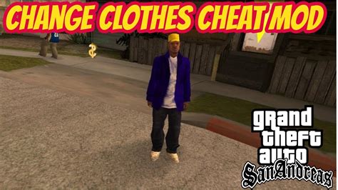 How To Install Gta San Andreas Change Clothes Cheat Mod For Pc Hindi