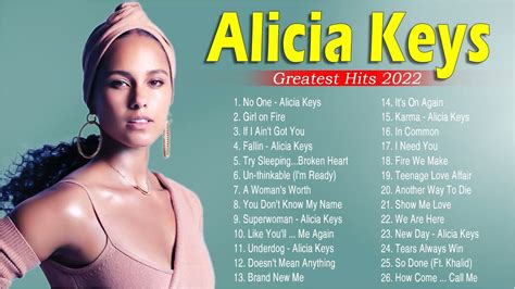 Alicia Keys Greatest Hits Full Album Best Songs Of Alicia Keys