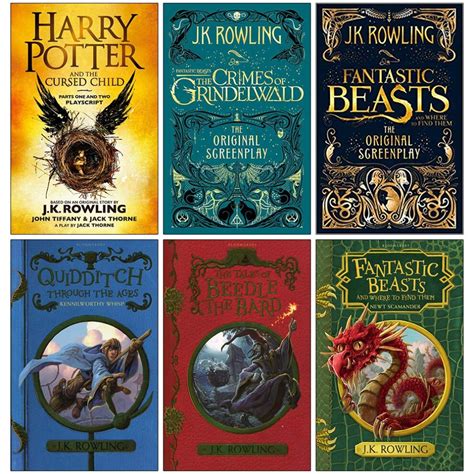 Jk Rowling Collection 6 Books Set On Onbuy