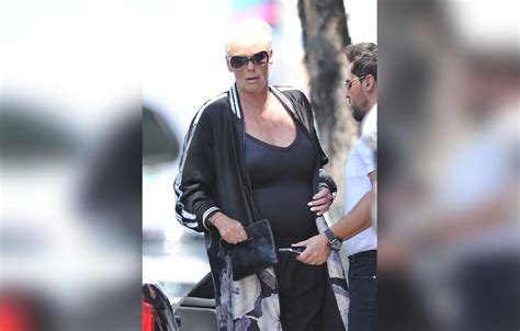 Pregnant Brigitte Nielsen Shows Off Baby Bump In New Photos