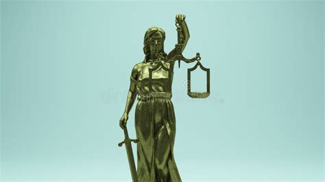 Bronze Lady Justice Statue Gold Judicial System Traditional Sculpture