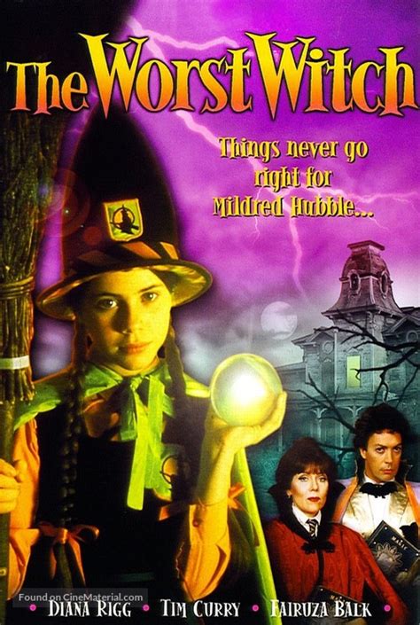 The Worst Witch 1986 Dvd Movie Cover