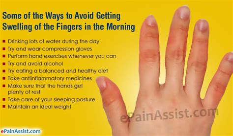 What Can Cause Swollen Fingers In The Morning And How Can It Be Treated