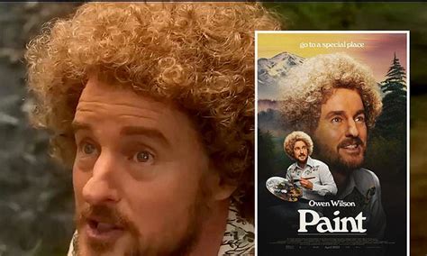 Owen Wilson Sports Bob Ross Inspired Perm In First Poster For Comedy
