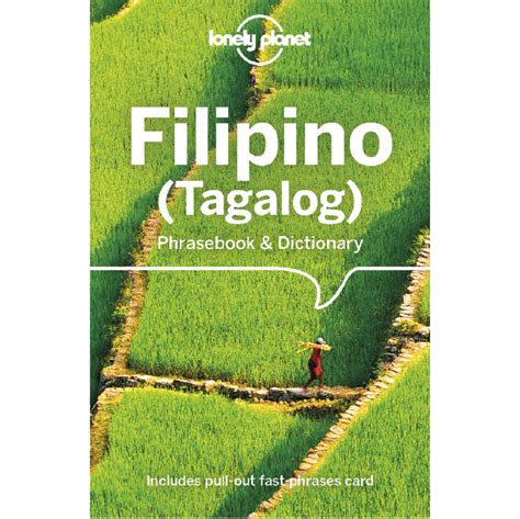 Filipino Tagalog Phrasebook And Dictionary Geographica