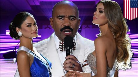 Miss Universe 2015 Steve Harvey Crowns Colombia When Philippines Actually Won Youtube