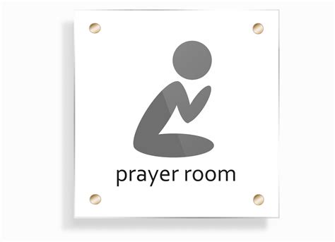 Prayer Room Sign Customizable Signage Person Of Faith Ts Etsy