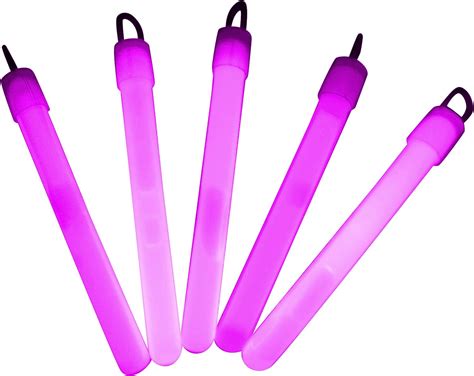 Glowtopia 4 Inch Glow Sticks Glow Batons 1cm Thick Premium