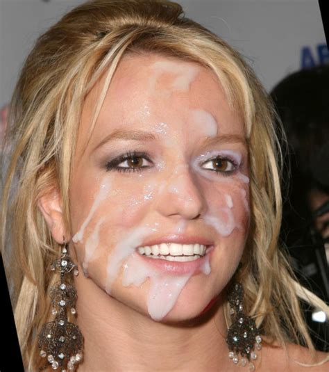 Celebrity Fakes Cum Facial