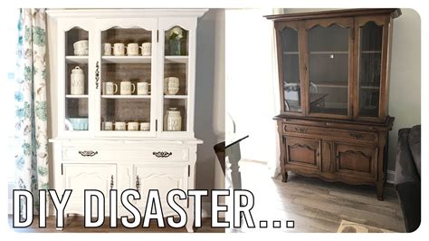 The Harrowing Tale of a Disastrous Hutch Makeover - Storytime/DIY