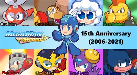 Mega Man Powered Up 15th Anniversary By Yuseifan4life On Deviantart