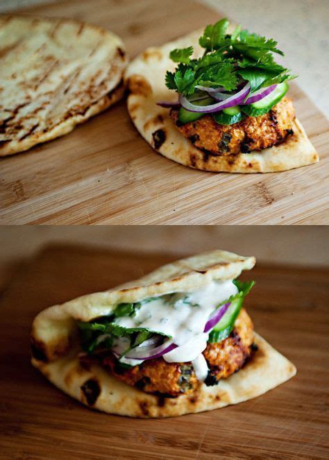 I came across this recipe from a facebook page food recipe video. Tandoori Chicken Burgers | Recipe | Indian food recipes, Food recipes, Food