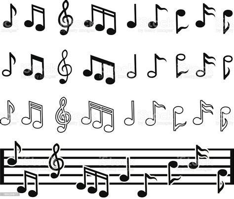 New Free Vector Music Notes Image Ilutionis