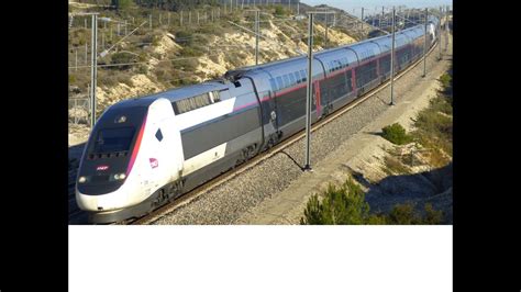 High Speed Train Tgv Ave In France Youtube