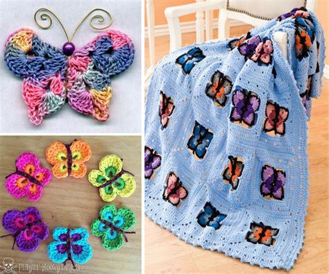 Crochet Butterflies The Whoot Crochet Butterfly Pattern Crochet