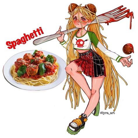 Spaghetti Concept Art Characters Girls Cartoon Art Cute Art Styles