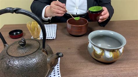 Procedure How To Prepare The Japanese Matcha Tea Youtube