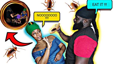 Cockroach Prank On Girlfriend Hilariousshe Freaked Out Youtube