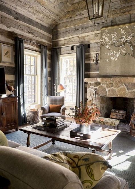41 Comfy Small Farmhouse Rustic Living Room Decorating Ideas Living