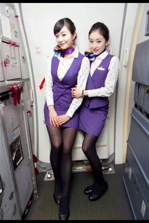 Join The Mile High Club With 30 Flirtatious Asian Flight Attendants Amped Asia