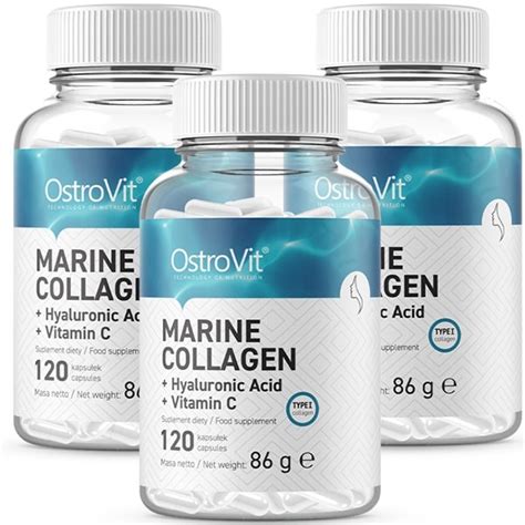 Marine Collagen Hyaluronic Acid Vitamin C X 3 NutriBody