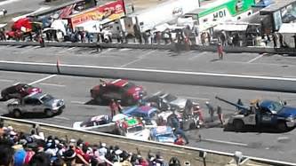 Carambola En La Nascar Big Crash In Nascar Youtube