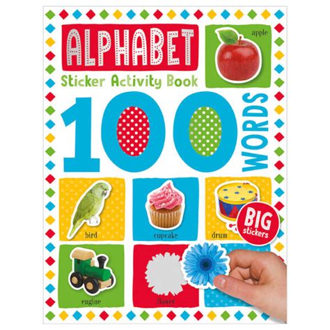 100 Words Alphabet Sticker Activity Book Make Believe Ideas Uk