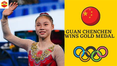 Guan Chenchen Wins Gold Medal In Womens Balance Beam Gymnastics Tokyo Olympics 2021 Youtube