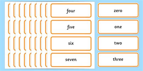 0 100 Number Words Word Cards Numeracy Number Cards Maths