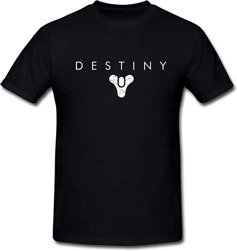 Mens Destiny Logo T Shirt Black Black Xl Uk Clothing