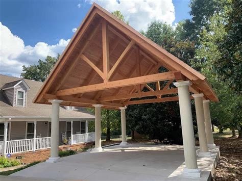 Timber Framed Carports Hand Crafted By Moresun
