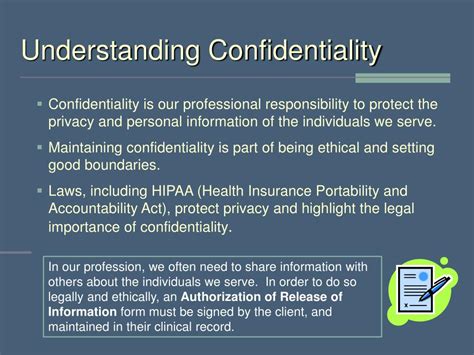 Ppt Ethics Boundaries Hipaa And Confidentiality And Fraud And Abuse