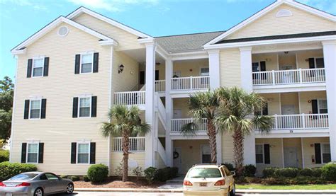 The complex is pretty large, and there are boardwalk bridges across the water, so it makes for a relaxing stroll around the shops. North Myrtle Beach Real Estate by Barefoot Realty