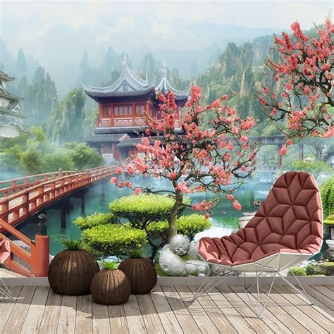 Wall Mural Oriental Landscape