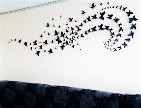 Vyshnav kp craft craft ideas craft using daily elements diy craft ideas easy craft easy craft for home decor easy craft idea easy craft ideas simple craft ideas. Handmade Butterflies Decorations on Walls, Paper Craft Ideas
