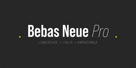 Bebas neue is a sans serif font family based on the original bebas neue free font by ryoichi tsunekawa. Bebas Neue Pro - Lowercase & Italic! 3 widths & 40 styles!