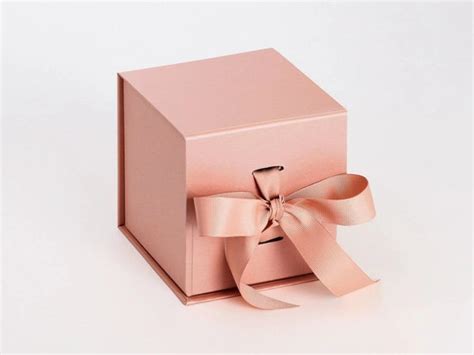 Rose Gold Luxury T Boxes And Wholesale T Packaging Foldabox Uk